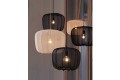 Lampa Ø50x37,5 cm PLUMERIA black