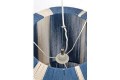 Lampa Ø48x55 cm KOZANA blue+cream