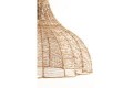 Lampa Ø60x34 cm TONODA jute natural
