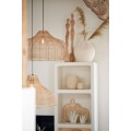 Lampa Ø60x34 cm TONODA jute natural