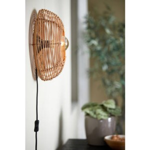 Kinkiet Ø50x20 cm MILAN rattan natural