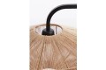 Kinkiet Ø43x115 cm LYRA natural+matt black