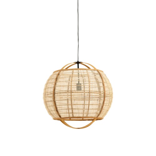 Lampa sufitowa Ø50,5x50 cm REEVA linen beige