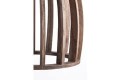 Lampa sufitowa Ø47x56 cm HARANKA wood chocolate brown