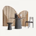 Stolik PLISSÉ WOOD SIDE TABLE