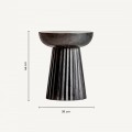 Stolik PLISSÉ WOOD SIDE TABLE
