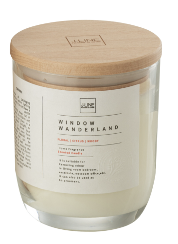 Świeca zapachowa Wanderland Wax Transparent Small-30 Hours
