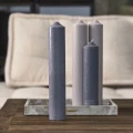 Świeca Pillar candle RM Rustic, Blue, 7x40 cm