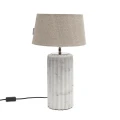 Abażur Taper Lampshade, Linen, flax 30x17