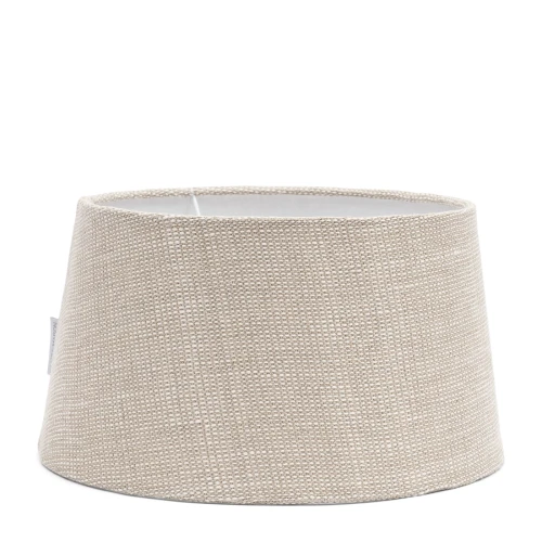 Abażur Taper Lampshade, Linen, flax 30x17