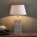 Abażur Taper Lampshade, Linen, flax 38x21