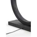 Lampa 51x13x64 cm TINAR wood matt black (podstawa)