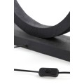 Lampa 51x13x64 cm TINAR wood matt black (podstawa)