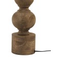Lampa14x14x60 cm RADWAN wood dark brown (podstawa)