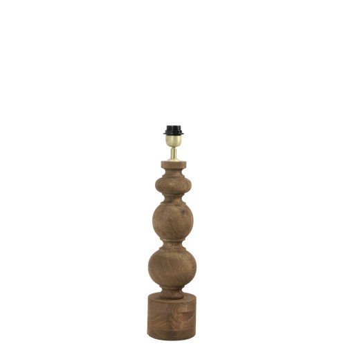 Lampa14x14x60 cm RADWAN wood dark brown (podstawa)