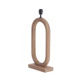 Lampa 30x12x59 cm PACECO wood matt natural (podstawa)