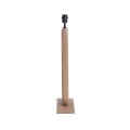 Lampa 30x12x59 cm PACECO wood matt natural (podstawa)