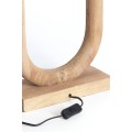 Lampa 30x12x59 cm PACECO wood matt natural (podstawa)