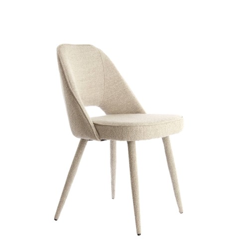 Krzesło 57x51x84 cm DJESLIN light grey