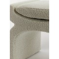 Pufa 60x46x46 cm NAFYA bouclé cream