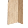 Stolik kawowy Ø41x48 cm OTINIA travertine sand