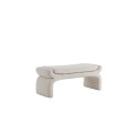 Pufa 119x45x48 cm NAFYA bouclé cream