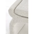 Pufa 119x45x48 cm NAFYA bouclé cream