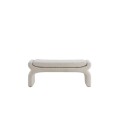 Pufa 119x45x48 cm NAFYA bouclé cream