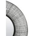 Lustro Ø89x12 cm SAMAT black