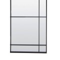Lustro 77x3x183 cm RINCON clear glass+matt black