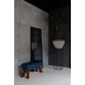 Lustro 77x3x183 cm RINCON clear glass+matt black