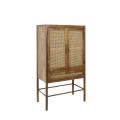 Komoda 90x45x160 cm NIPAS wood brown