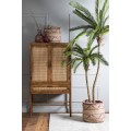 Komoda 90x45x160 cm NIPAS wood brown