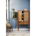 Komoda 90x45x160 cm NIPAS wood brown