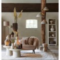 Stolik kawowy Coffee table Ø70x38 cm KULONA beige