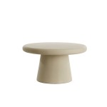 Stolik kawowy Coffee table Ø70x38 cm KULONA beige