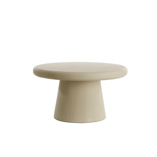Stolik kawowy Coffee table Ø70x38 cm KULONA beige