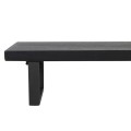 Stolik kawowy Coffee table 166x59x40 cm MUDEN mango wood matt black+black