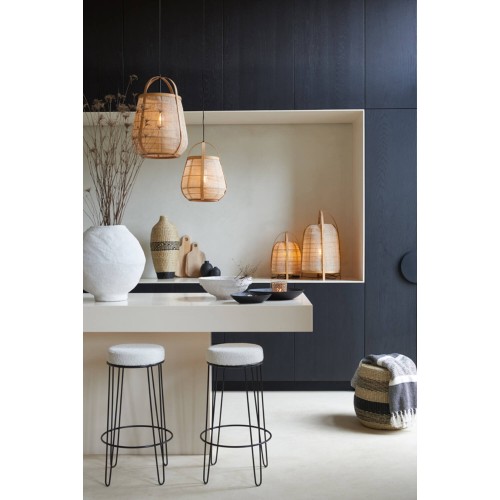Lampa stołowa Table lamp Ø27x42 cm JACINTO natural