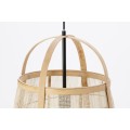 Lampa Hanging lamp Ø42x58,5 cm JACINTO natural