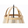 Lampa Hanging lamp Ø32x44 cm JACINTO natural
