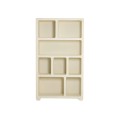 Regał 110x35x190 cm NAHUA beige
