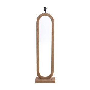 Lampa podłogowa 35x20x119 cm PACECO wood matt natural