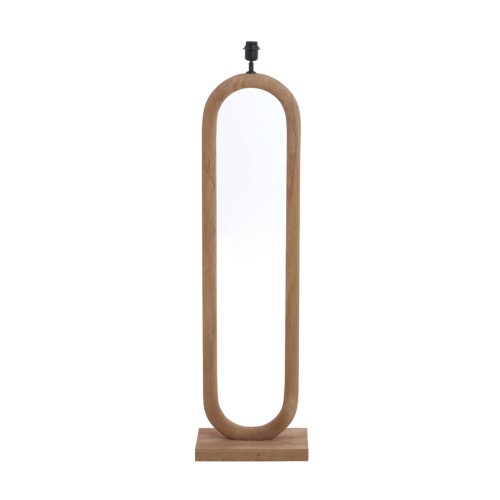 Lampa podłogowa 35x20x119 cm PACECO wood matt natural