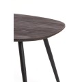 Stolik kawowy zestaw Coffee table S/2 84x39x34+84x39x39 cm VIEJO wood brown+black
