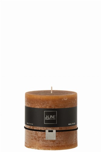 Świeca Cylinder Caramel 64h