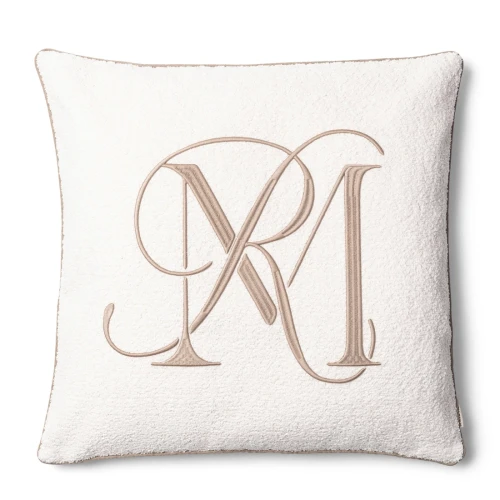 Poszewka dekoracyjna Cushion cover RM Monogram, 60x60 cm