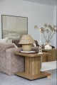 Lampa Rustic Rattan Ames Table Lamp