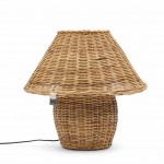 Lampa Rustic Rattan Ames Table Lamp