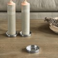 Podstawka pod świecę Candle Platter RM Candle, Silver